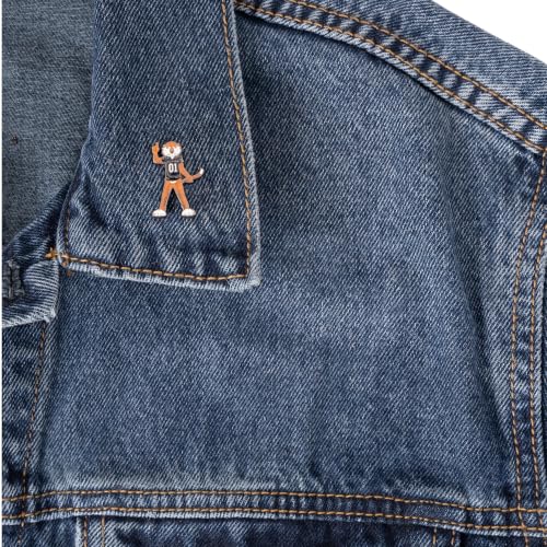 Image of Desert Cactus Auburn University Magnetic Metal Lapel Pin (B)