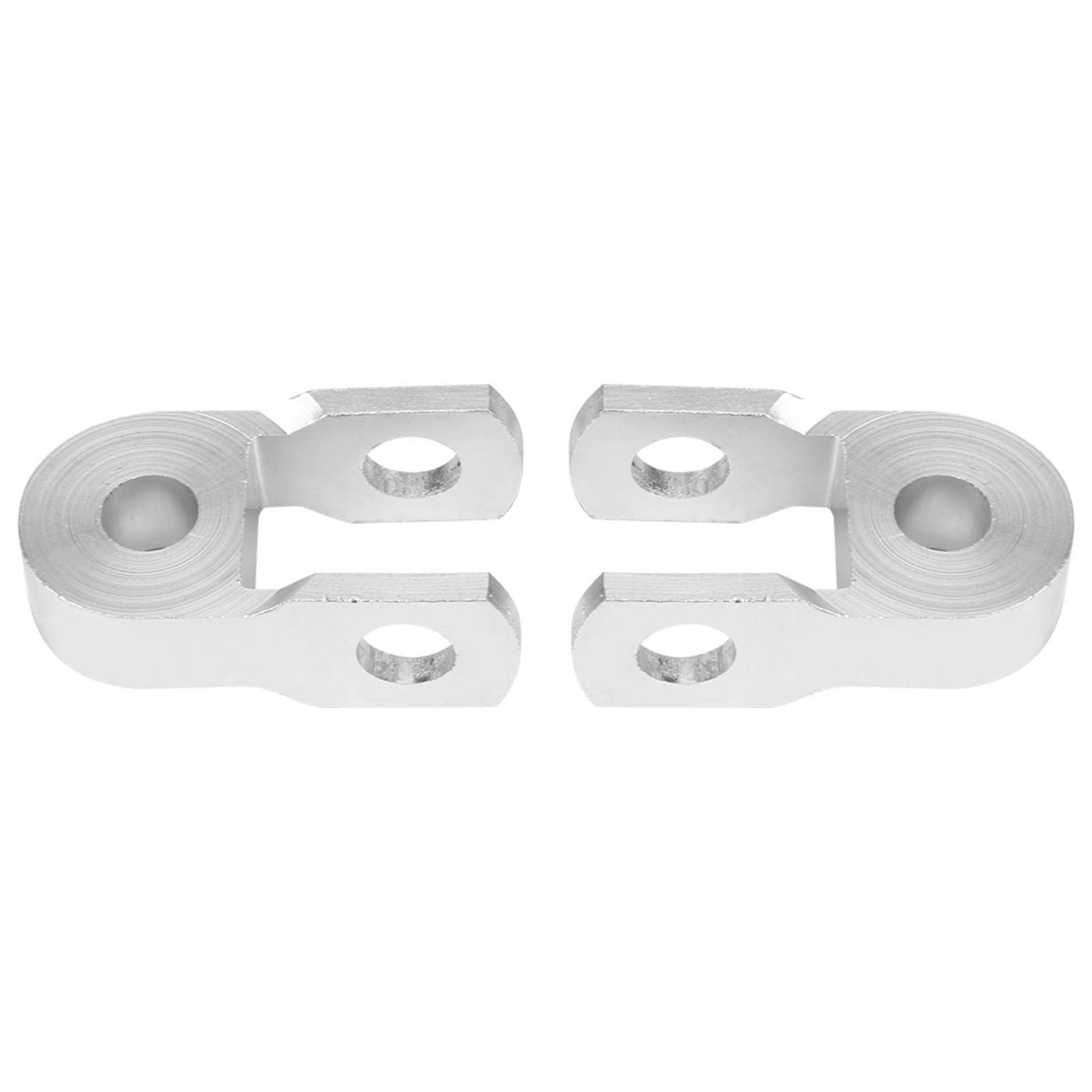 Kit Rehausseur Amortisseur Moto - 2 Pièces - Hauteur +5 Cm - Aluminium - Universel - Pour Confort & Stabilité