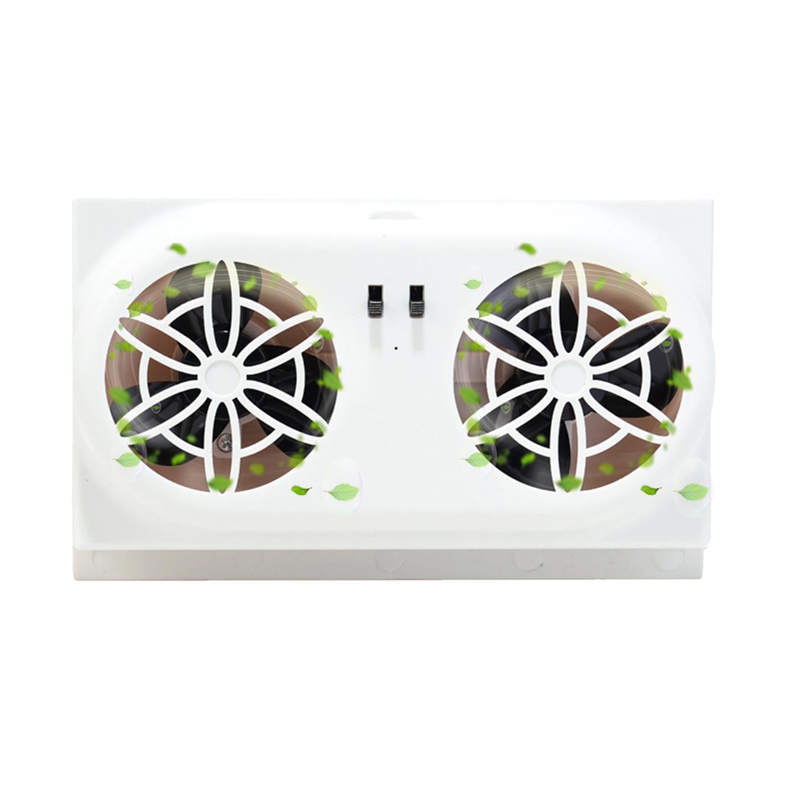 Ventilador extractor para ventana de coche - Ventilador USB de 5000 RPM Alimentado por Energía Solar | Extractor Solar | para Camión Ventana Conducción en Verano Estacionamiento
