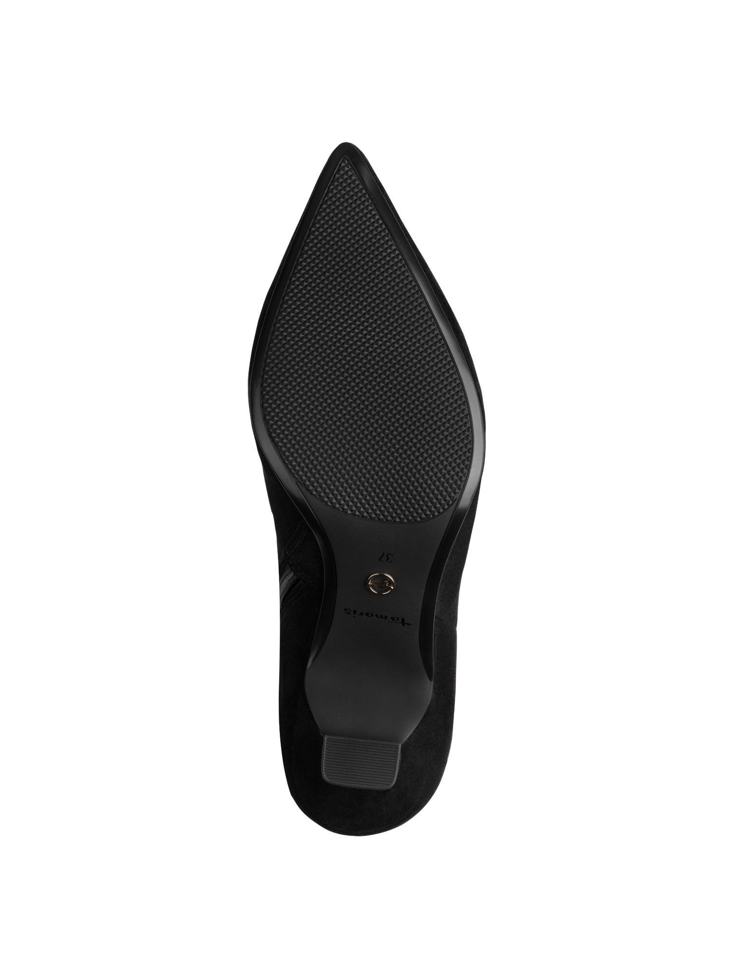 Tamaris Kobiety Tamaris Damen Long Boot Heel 1-25516-45Buty do kolan