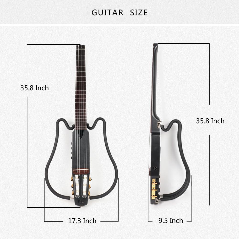 Amazon.com: Fojill Electric Classical Guitar Classic Nylon String