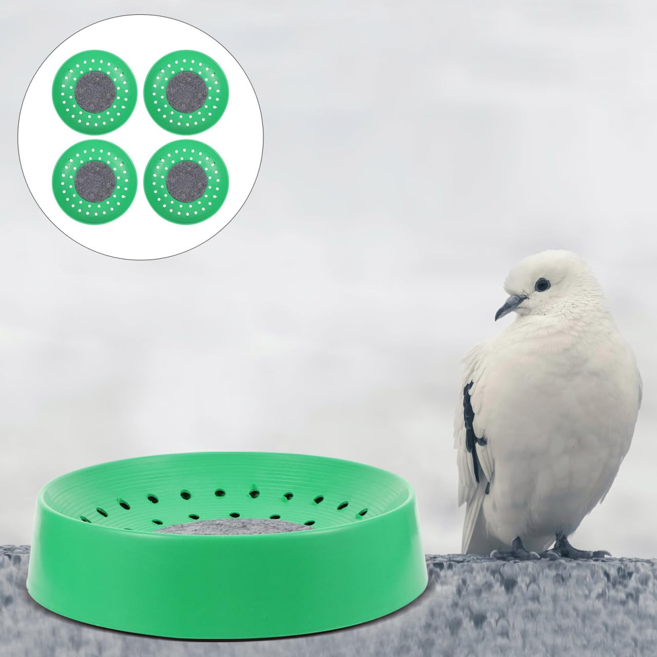 POPETPOP 8 piezas de plástico pájaro jaula de pájaro nido de pájaro nido de aves nido para anidación nido de aves