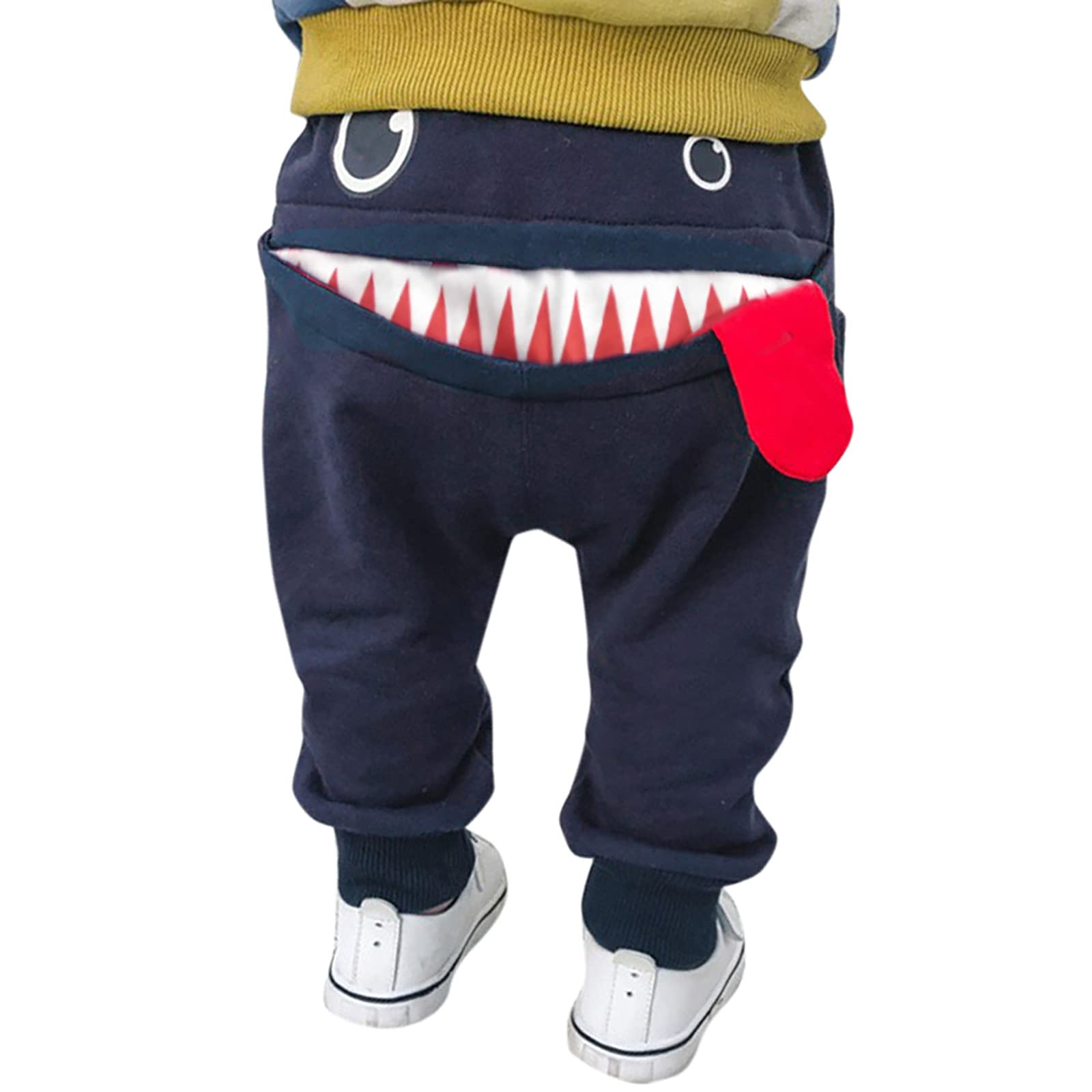 Pants Boys Children Baby Trousers Tongue Girls Pants Kids Boys Outfits Set Baby boy Clothes 6 to 9