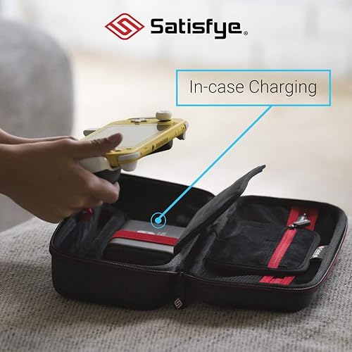 Miniatura 5 de Satisfye - ZenGrip Go Elite Bundle (Lite), Accessories Compatible with Nintendo Switch Lite - Bundle includes Grip, Elite Case, Low Profile A-C USB