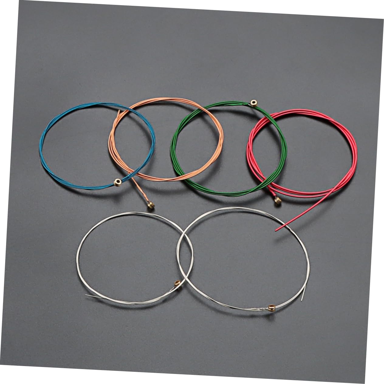 SUPVOX 24pezzi Cordper Chitarra Folk Acciaio Corde Metalliche Sostituibili Per Strumenti Musicali Suono e Resistente Facile Da Installare Per Amanti Della Musica