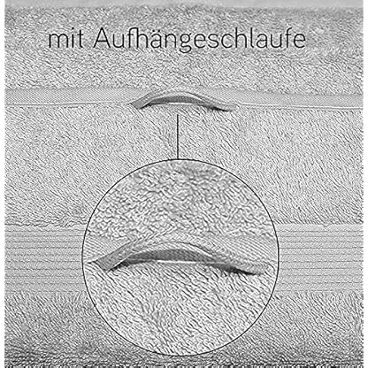 Albeny® Luxus Handtuch-Set 4er-Pack 2 Badetücher/ Duschtücher 70x140 cm und 2 Handtücher 50x100 cm, 100% Türkische… – Bild 5