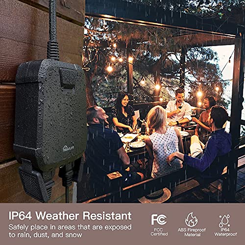 Treatlife 2 In 1 Outdoor Smart Dimmer Plug thumb #3