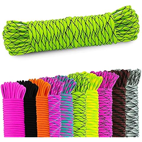 Cuerda de paracord AMZoutdoor 550 para exteriores Cover