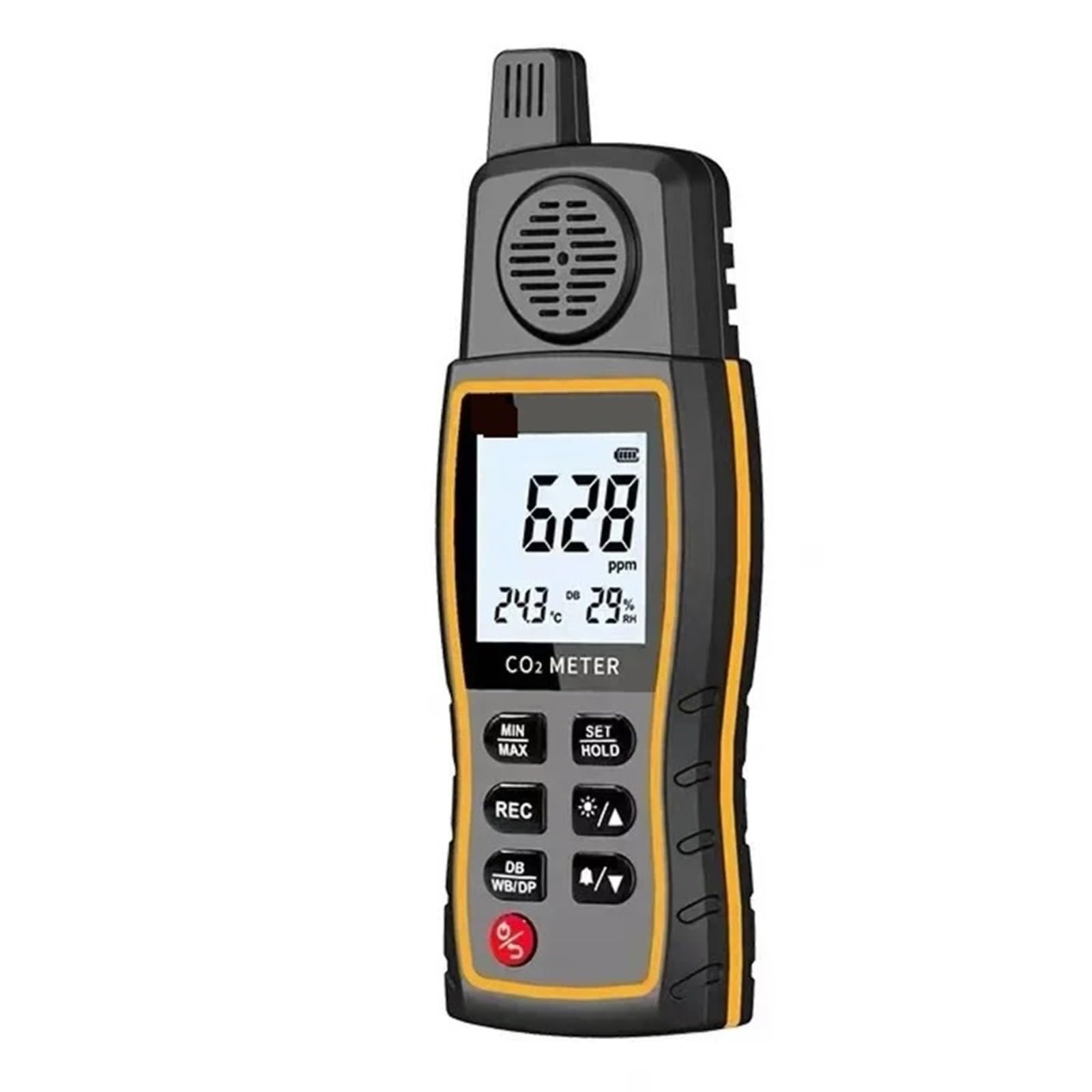 SW-723 Detektor Ręczny 0-9999PPM Przemysłowy/domowy 3w1 Tester Termohigrometr Dokładne Pomiary