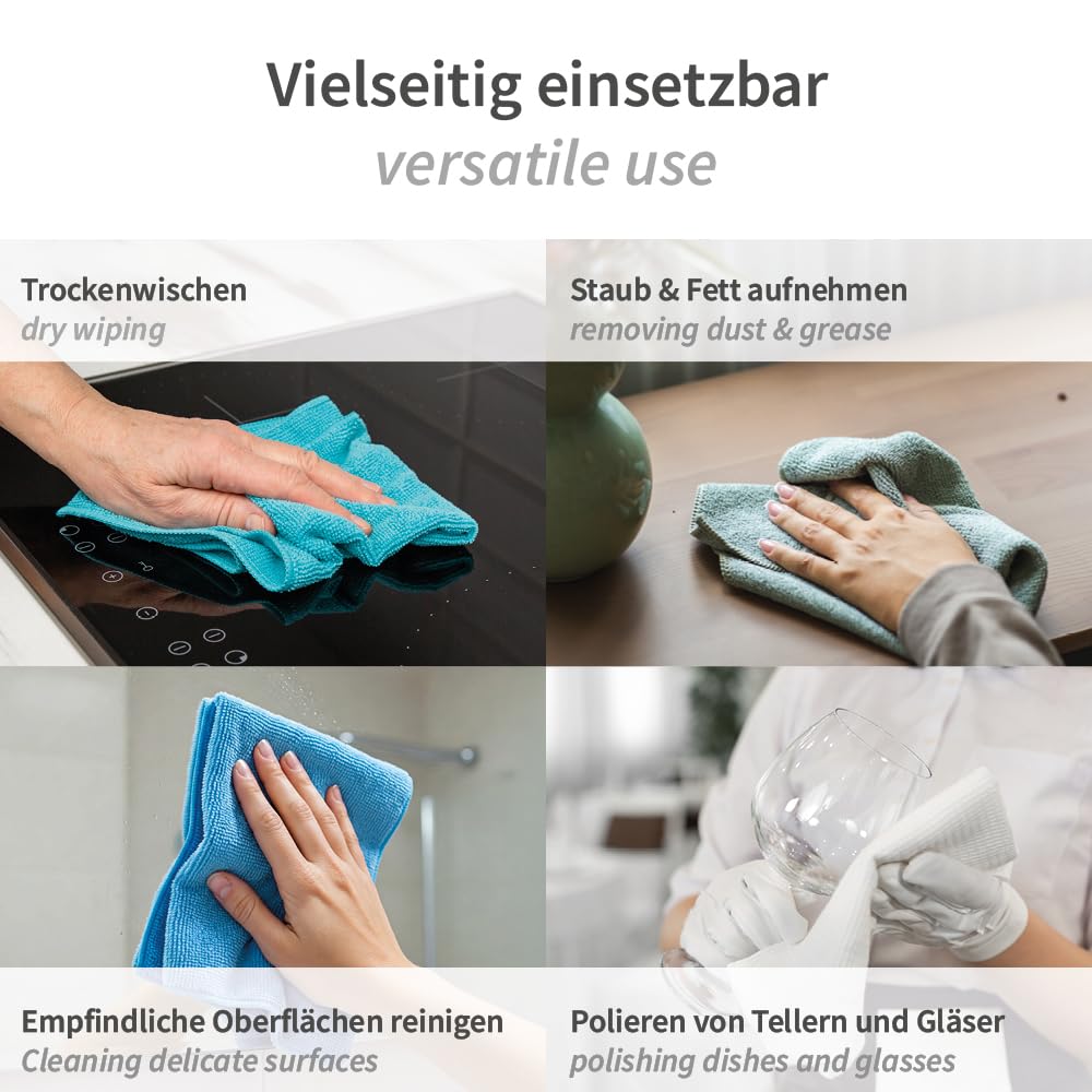 100 Stück Hygoclean Mikrofasertücher Micro Master Light | Polyester/Polyamid, rosa, L: 40cm, B: 40cm, Karton, Reinigungstücher, Mikrofasertücher, Putztücher | Polyester/Polyamid, L: 40 cm, B: 40 cm, Karton, Reinigungstücher, Putztücher