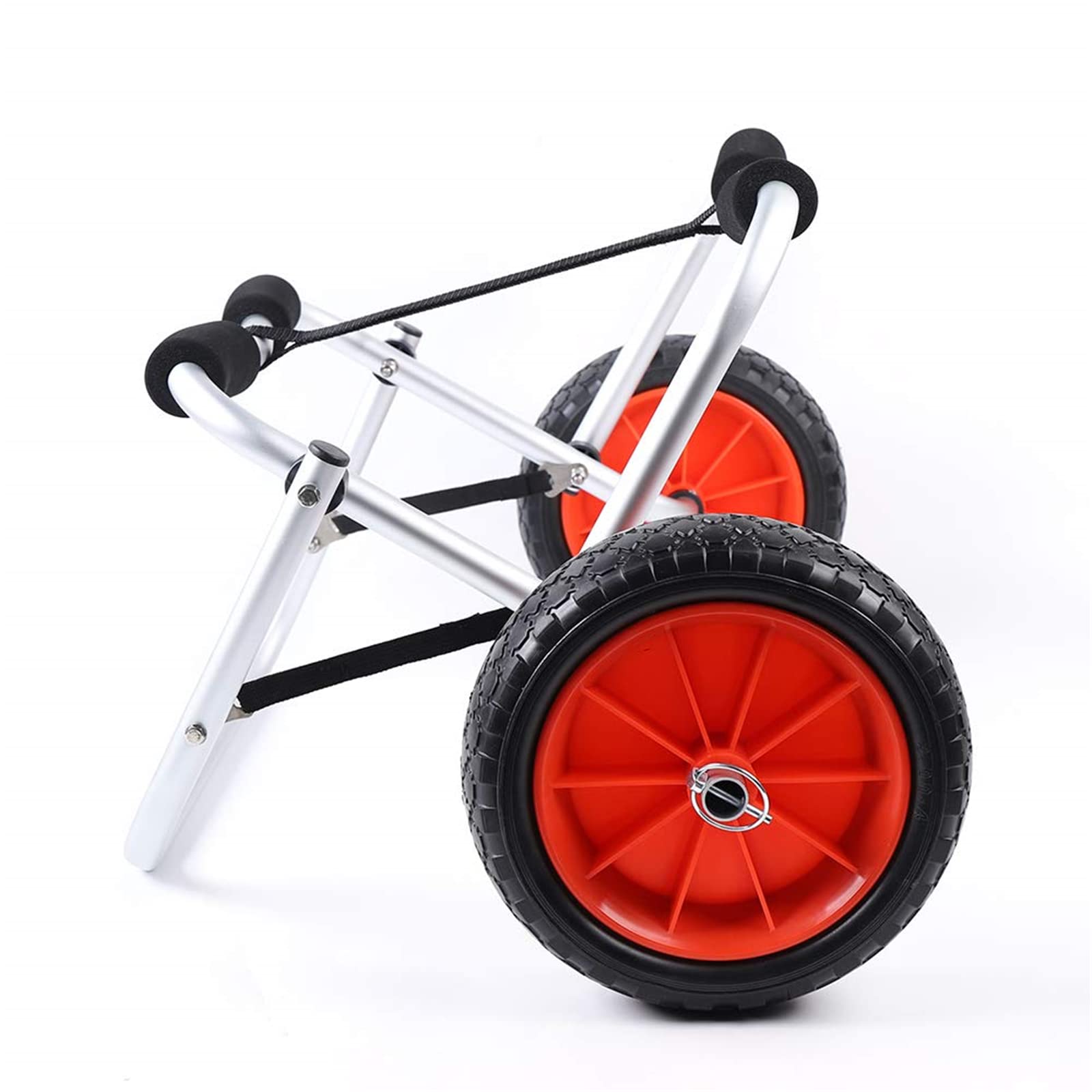 Carrito de kayak resistente para un fácil transporte en la playa, diseño ligero y portátil para kayaks y canoas, duradero y fiable