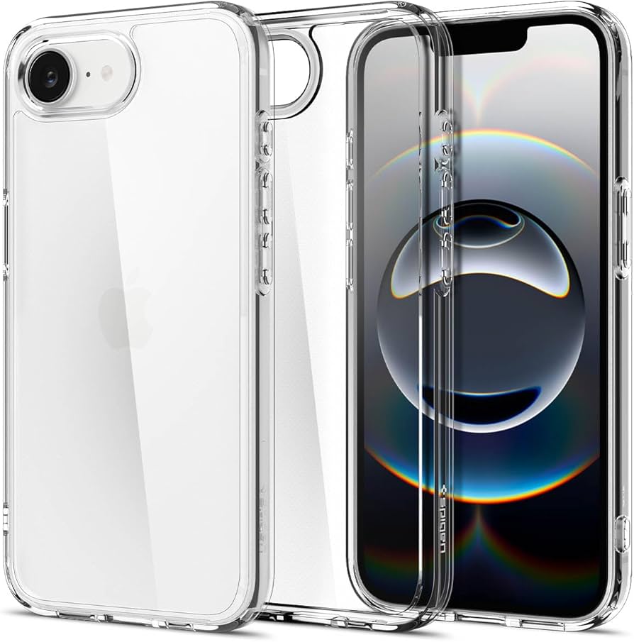 Spigen iPhone 16 ケース クリア 耐衝撃 ストラップホール Spigen 【創業18年の技術力】iPhone 16 ケース クリア 耐衝撃