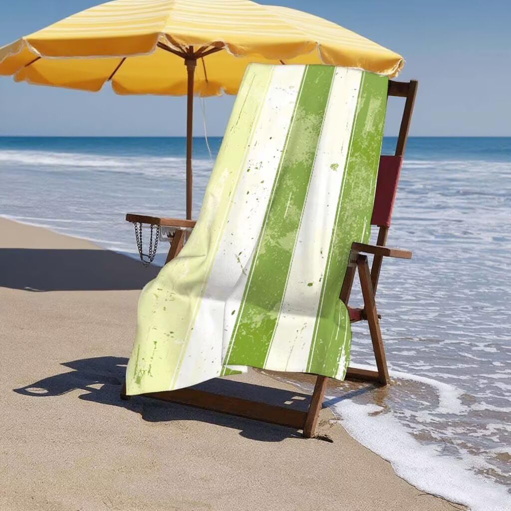 Telo Mare XXL 220x100cm/35x70cm, 2 Set Telo Mare Microfibra Semplicità Asciugamano Palestra Uomo, Antisabbia, Leggero, Asciugatura Rapida, Teli da Spiaggia Grandi Accessori per Camping Natation B-10