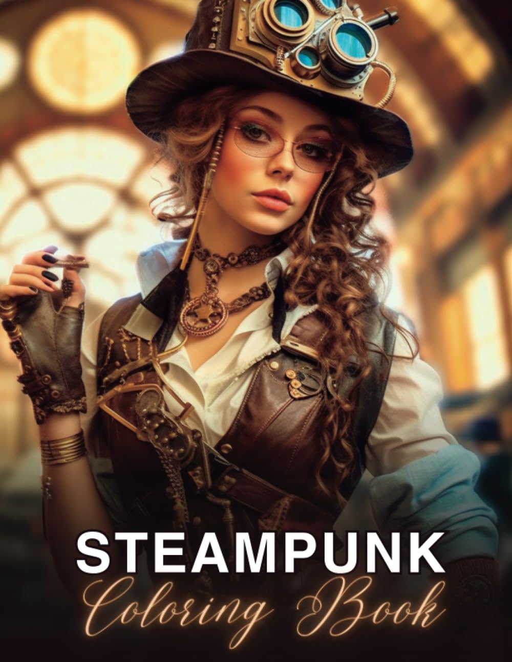 Amazon.com: Steampunk Coloring Book: Immerse Yourself with Over 60 ...