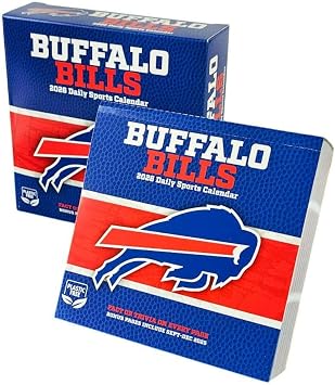 Buffalo Bills 2026 Box Calendar 26998053031