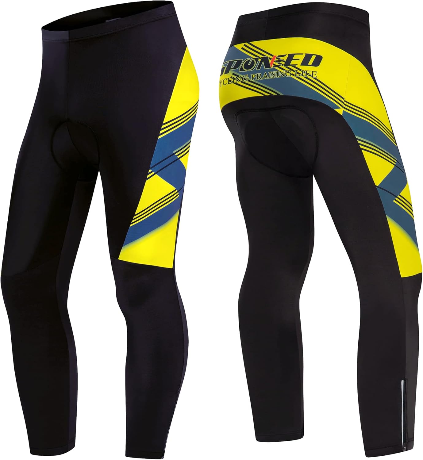 sponeed Men's Cycling Jersey Full Sleeve Riding Wear Long Sleeve T Shirts Pants - Image 7