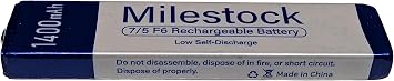 Gumstick Battery for Panasonic Sony JVC Sharp Aiwa Portable Minidisc CD Player