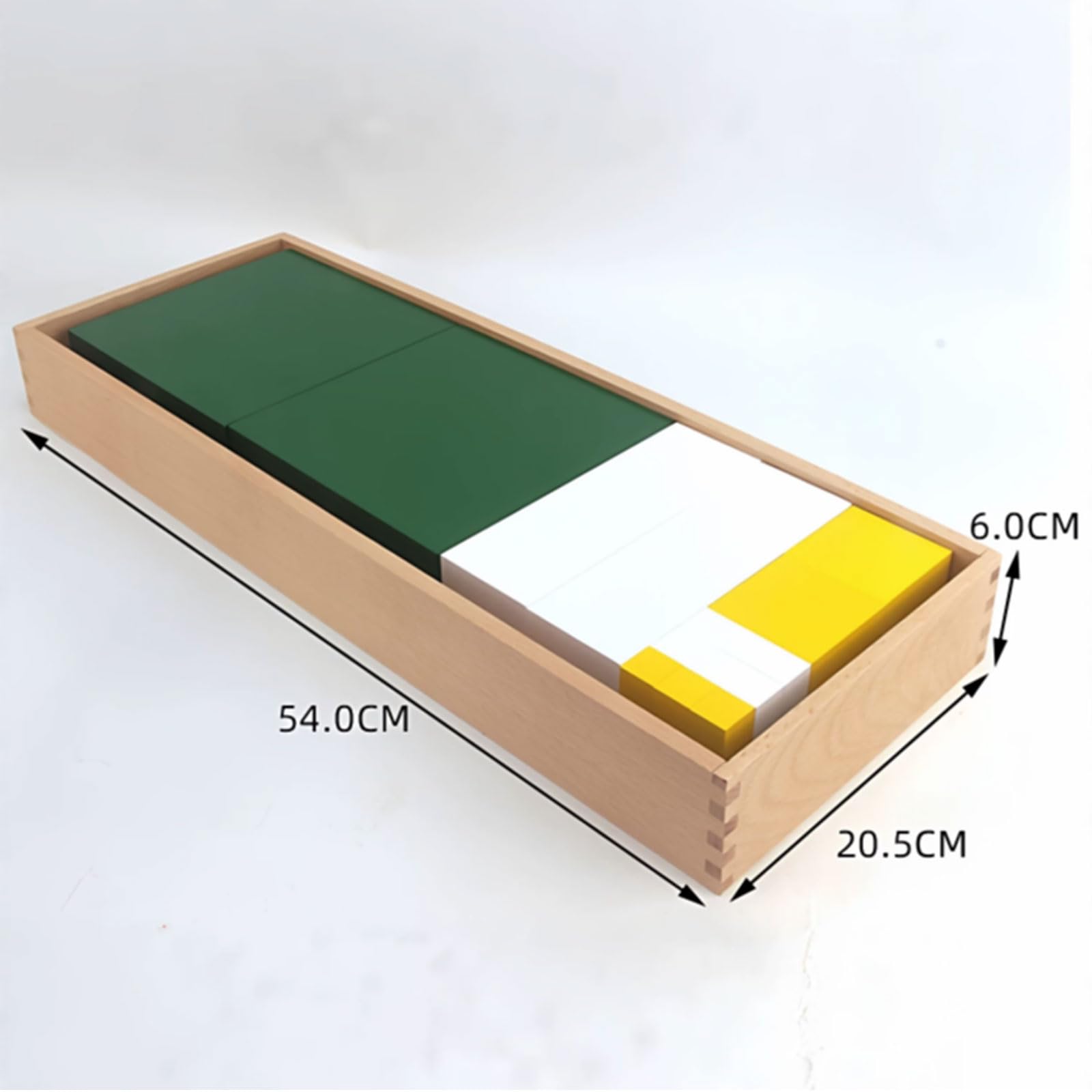 Montessori-Trinomialwürfel, Holzspielzeug für Mathematik & sensorisches Lernen, Vorschule Heimunterricht 3D-Puzzle
