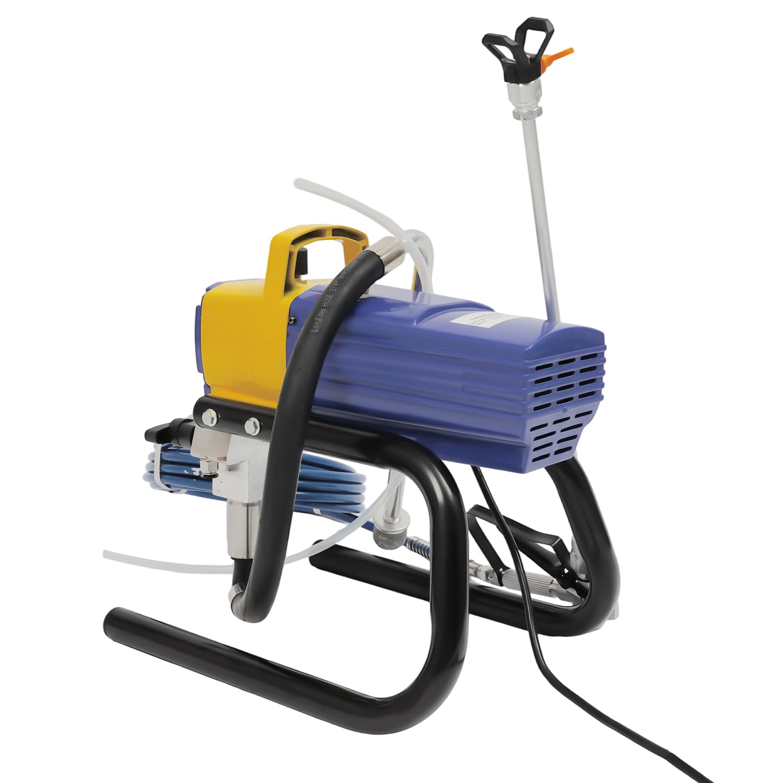 Pulverizador de pintura para pared, sistema de pulverización de pintura sin aire, pistola de pintura eléctrica con manguera de alta presión de 9 m, 1800 W