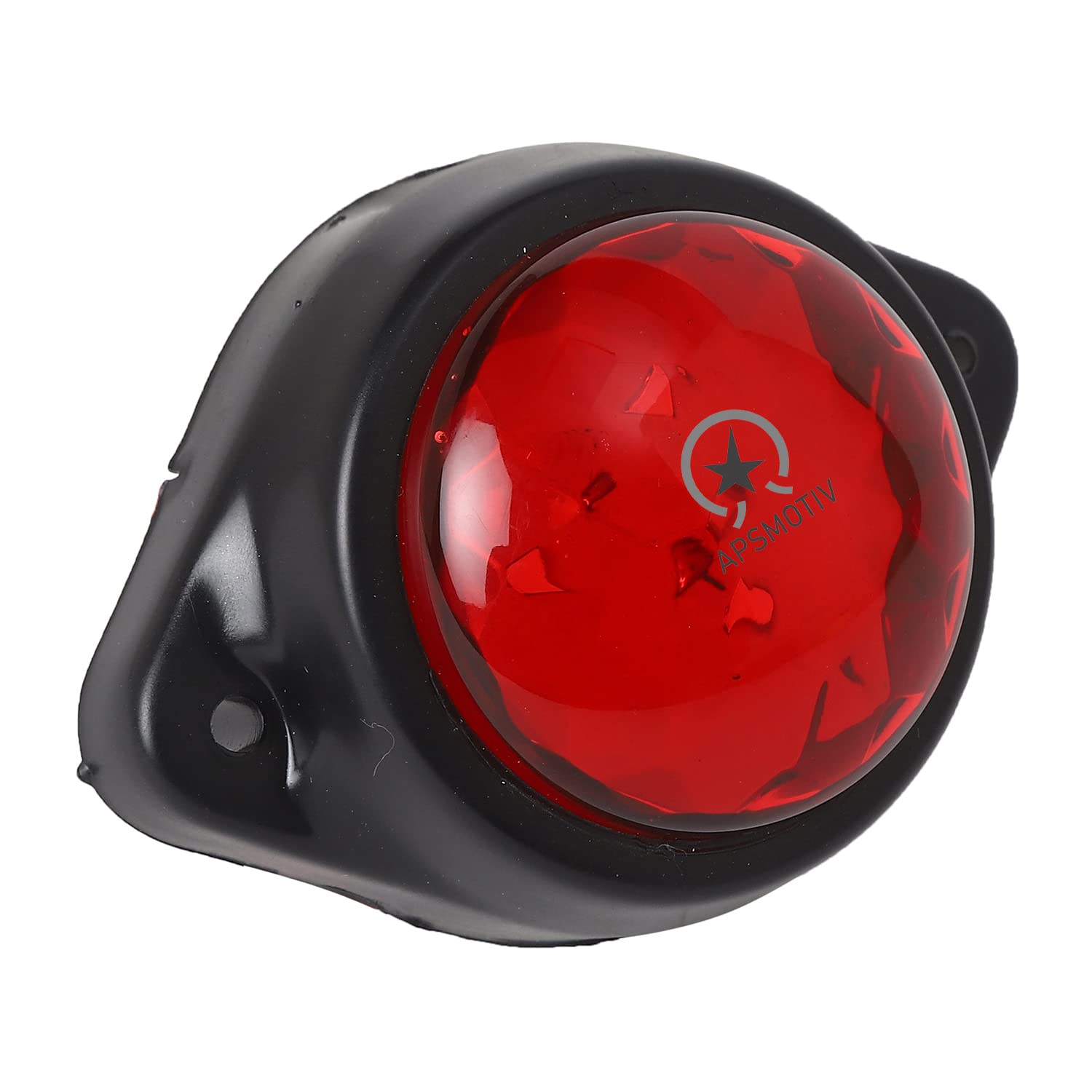 8 PCS Rouge LED ROUGE Feu de Position Latéral Indicateur Lumière Arrière Feu de Position Latéral pour Camion Remorque RV Cabine Bateau Bus Camion Feux de Position Latéraux Haute Performance