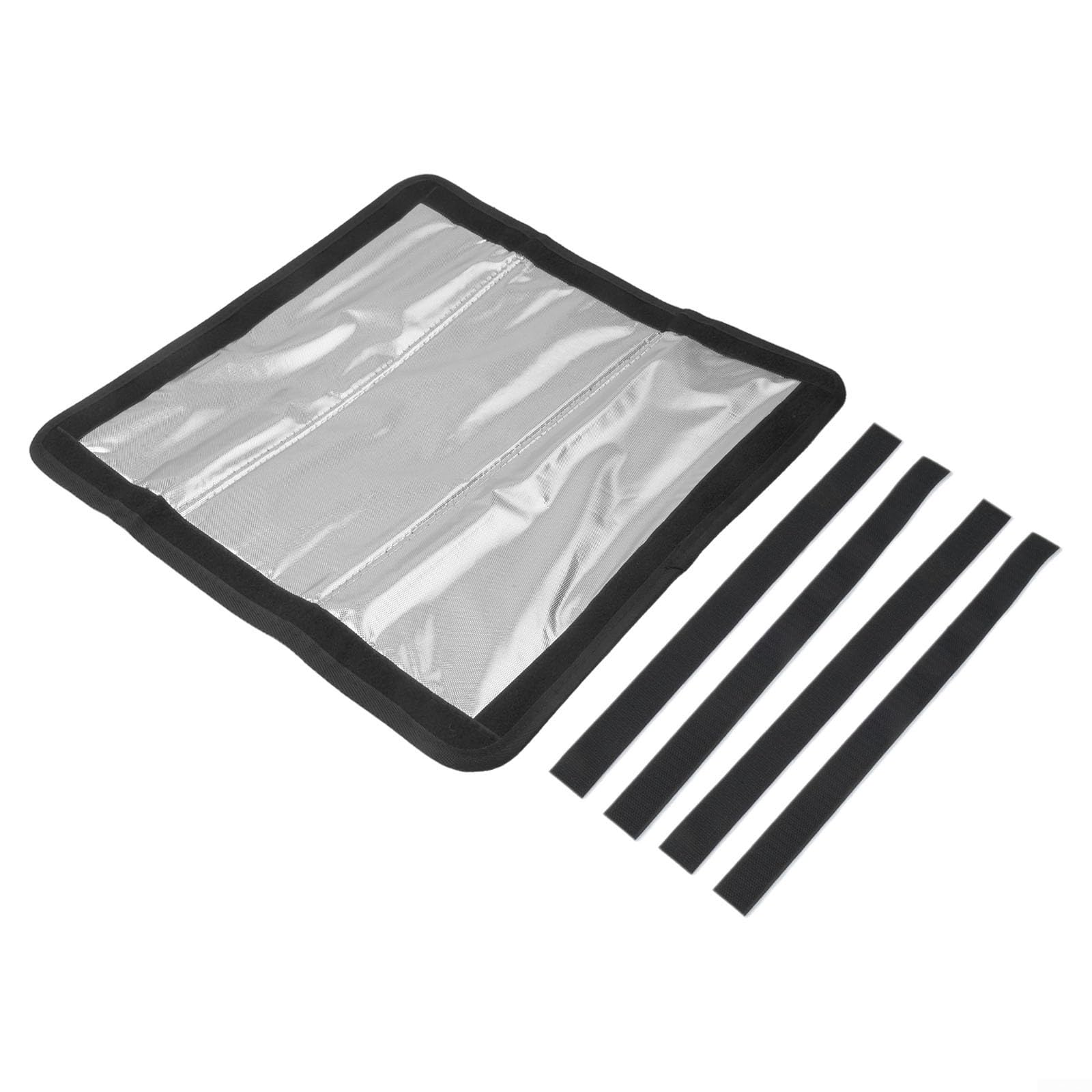 Parasol para SKYLIGHT para autocaravana, almohadilla de sombreado plegable de película de aluminio reflectante para campistas, remolques, autocaravanas, 41 x 41 cm