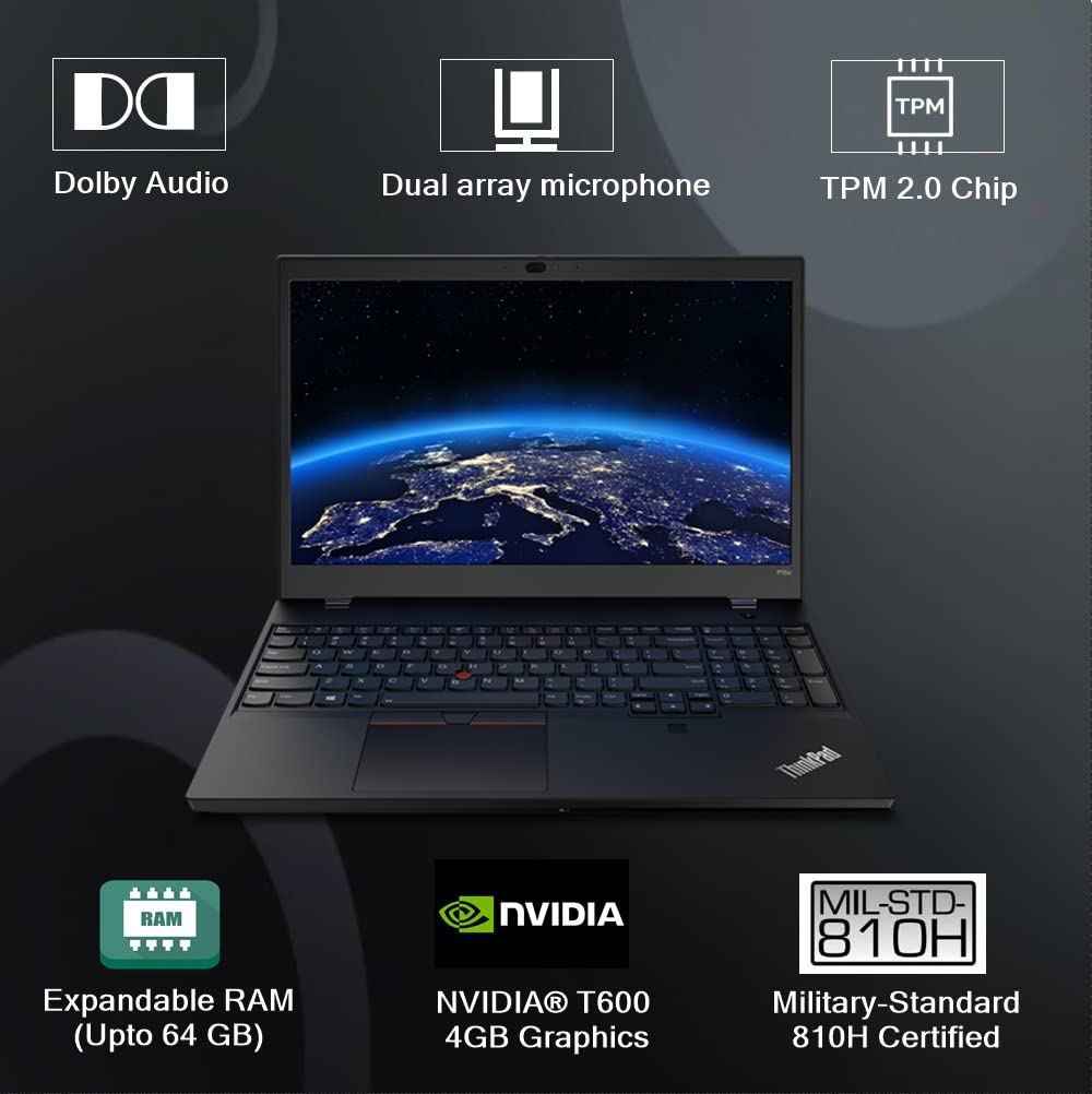 Lenovo Thinkpad P15v 11th Gen Intel Core i7 11800H -15.6 inches