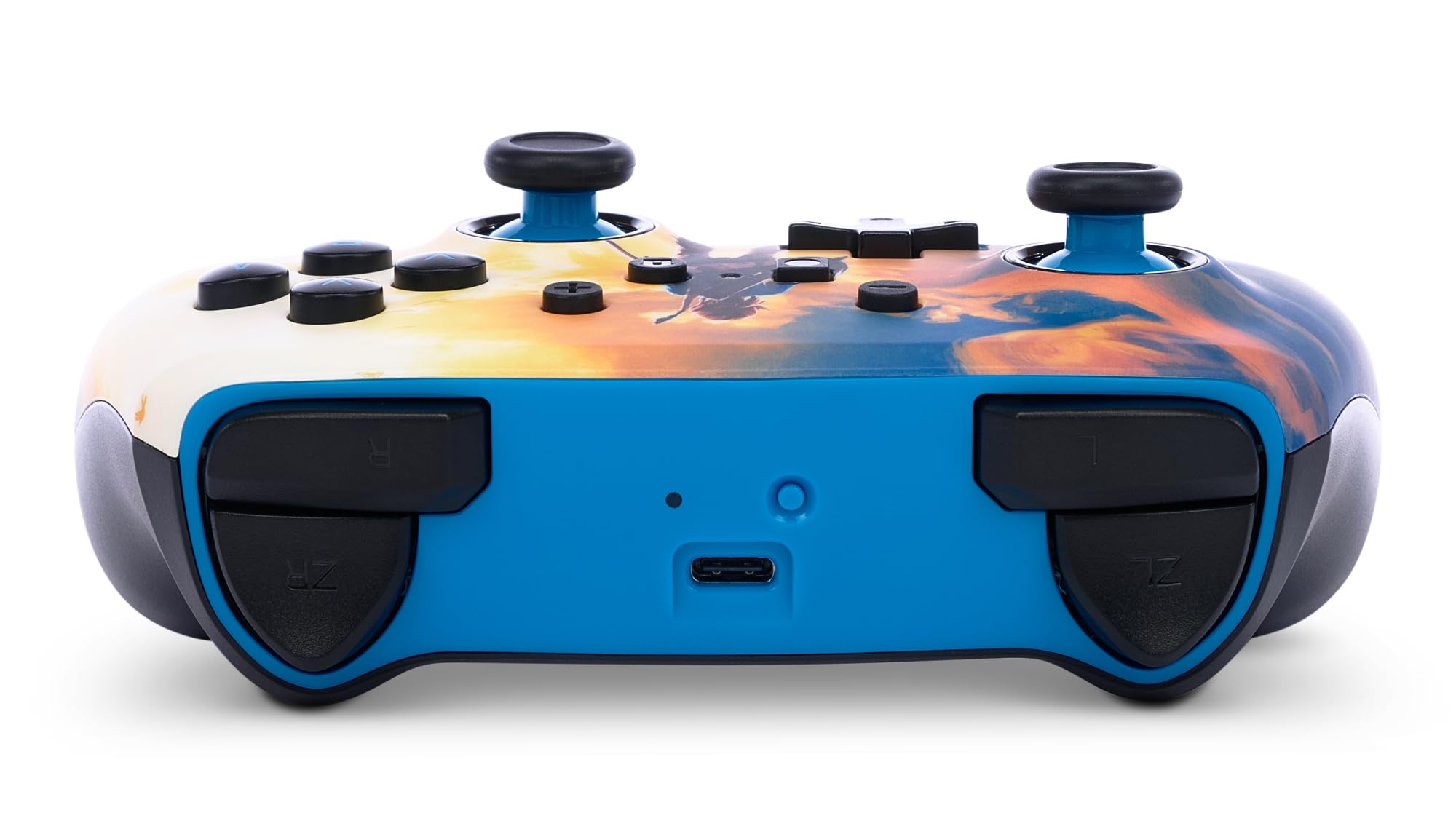 PowerA Controller wireless migliorato per Nintendo Switch/Switch 2/Switch Lite/OLED Model - Kingdom of Hyrule - Gamepad, controller di gioco, licenza ufficiale