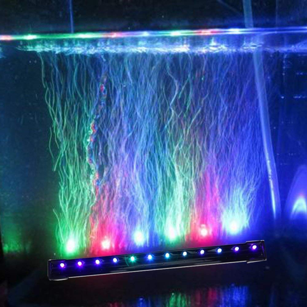 Éclairage Aquarium Led Lampe Sous-Marine Luminaire En Tube Pour Submersible Poisson Étanche Fish Tank Lumière