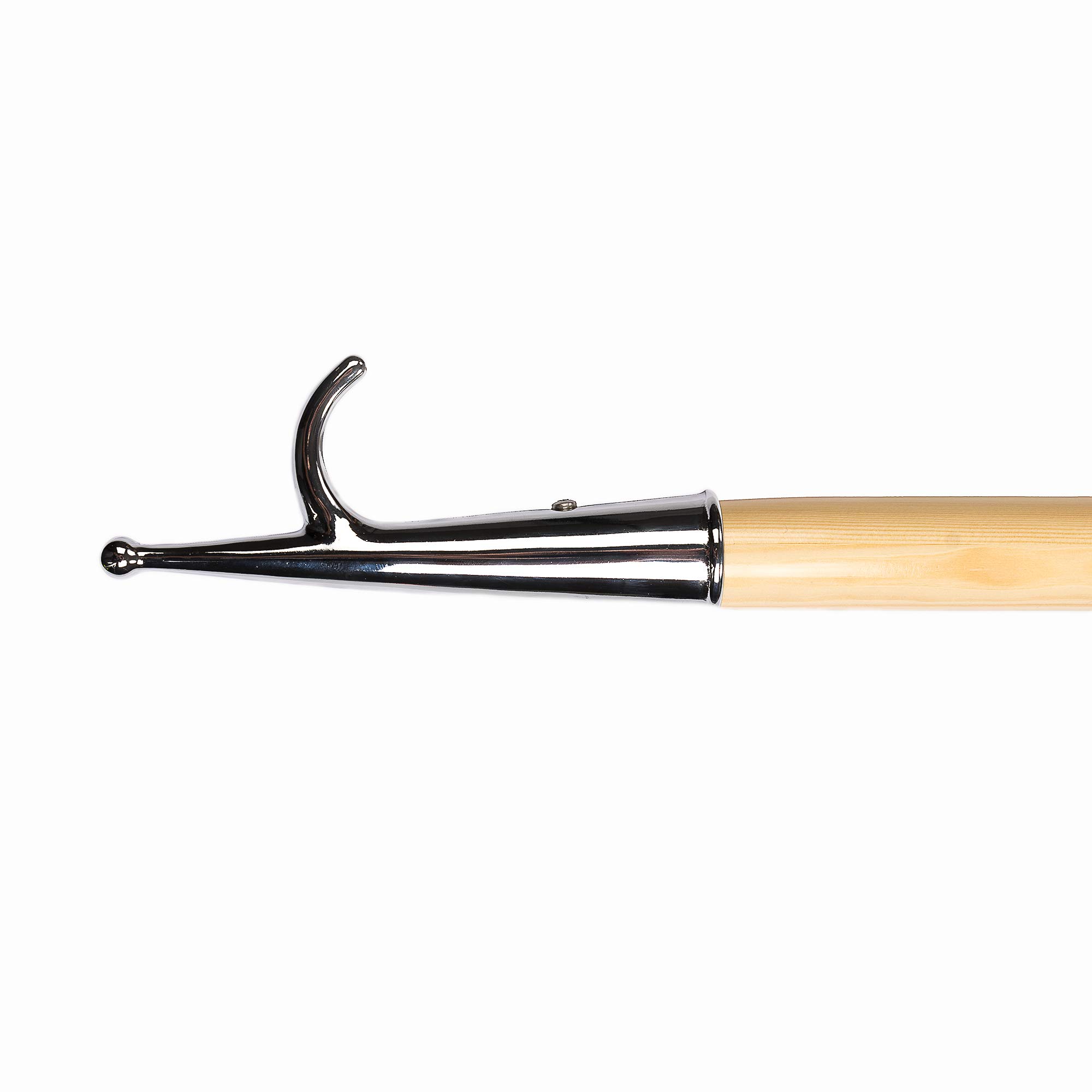 John Paddle let's rOAR www.johnpaddle.com Bootshaken/Paddel 2in1 aus Holz für Segelboote, Segeljachten, Booten TOP Qualität, traditionelle Form und Material - EU Eco Produkt 180cm, 210cm