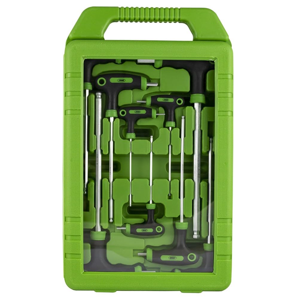 JBM Set DE 8 LLAVES Allen EN Forma DE T