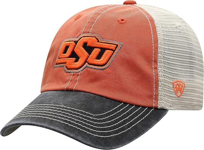 Collegiate Mesh Offroad Adjustable Hats (US Alpha One Size Oklahoma State)