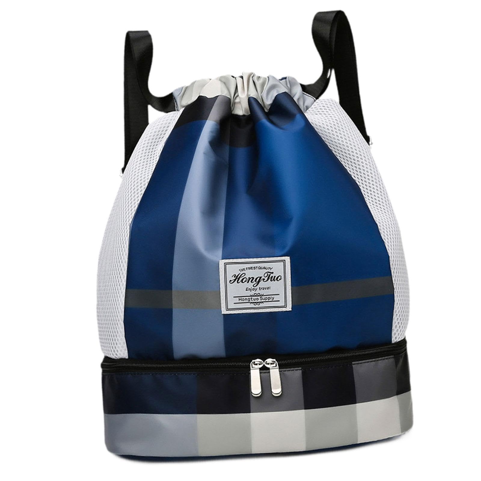 APIRILY® Women Gym Backpack Portable Water Resistant Travel Lightweight Beach Gym Bag Blue | Sporting Goods | Fitness, Running & Yoga | Gym Bags-image-45