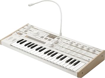Korg microKORG S Compact Analog Modeling Synthesizer w/ Vocoder Mini Mic and built-in Stereo Speaker System