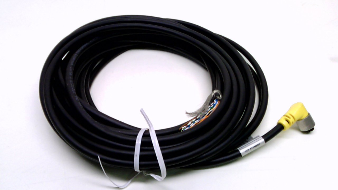 Cognex Ccb-84901-0403-10, Cordset, 8 Pole, Female, 45 Deg Angle, 10M Ccb-84901-0403-10