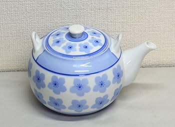 昭和レトロ デッドストック 有田焼 峯山窯 急須 蓋付き 湯呑み 茶器セット Amazon.co.jp: 有田焼 番茶器揃 峯山作 中倉 花車 湯み 茶器