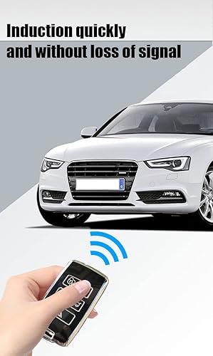 Miniatura 4 de SANRILY Funda para llavero de borde plateado para Land Range Rover Discovery Rover Sport 2018 2019 para Jaguar XF 2021 accesorios para llaves funda