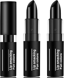 3 Pcs Makeup Clown Eye Black Stick for Baseball/Football/Softball/Sports,Eye Black Face Body Paint Stick Cream-Blendable Eyeblack Stick Halloween SFX Cosplay Goth Makeup(Black)