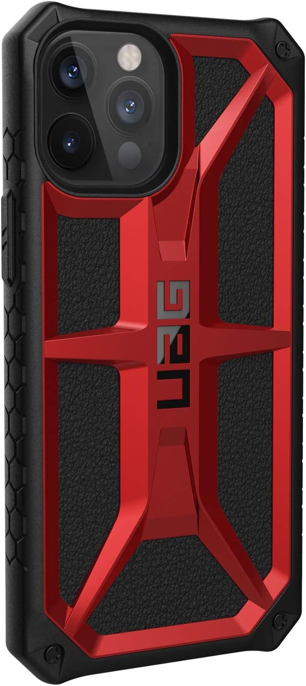 URBAN ARMOR GEAR iPhone 12 Pro Max (6.7) 2020 Impact Resistant Case Monarch Crimson [Japan Authorized Dealer] UAG-IPH20L-P-CR