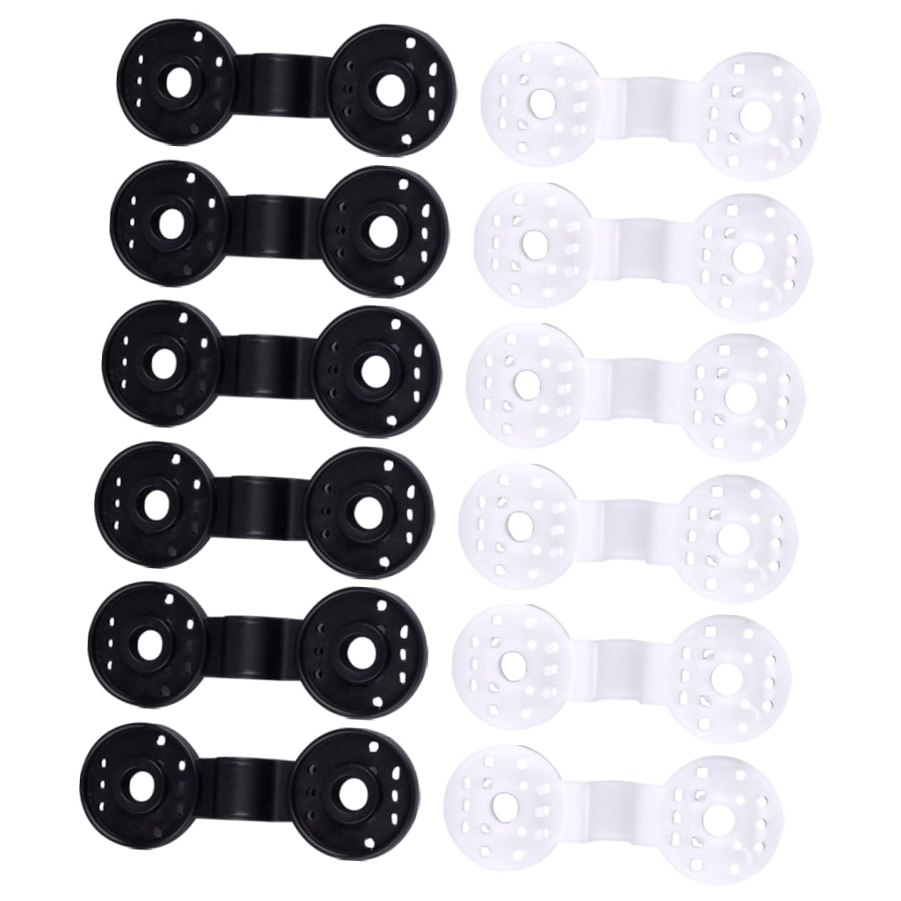 Ahuananhu 80 Pièces Clips De Fixation Pour Toile D'Ombrage - Clips Plastique Avec Œillet Pour Filet D’Ombrage, Brise-Vue, Facile à Installer Et Résistants Aux Intempéries