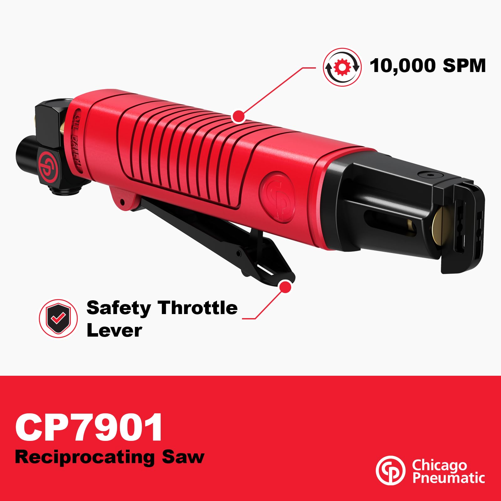 Chicago Pneumatic Reciprocating Saw - CP7901 -2