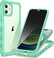 Vista 127 de CENHUFO Funda de privacidad para iPhone SE 2022 3ª / iPhone SE 2020 2ª / iPhone 8/7, funda de cuerpo completo con protector de pantalla de vidrio