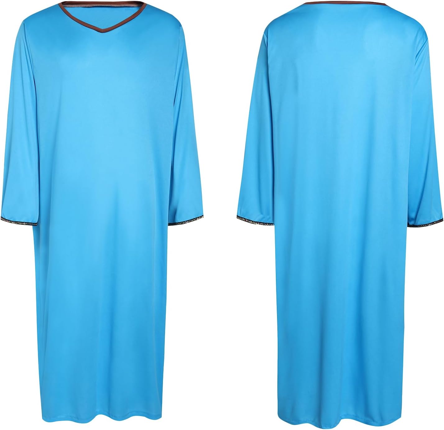 Shepherd Joseph Costume for Men Adult Jesus Nativity Tunic Robe Middle East Biblical Times Cosplay Outfit - Image 7