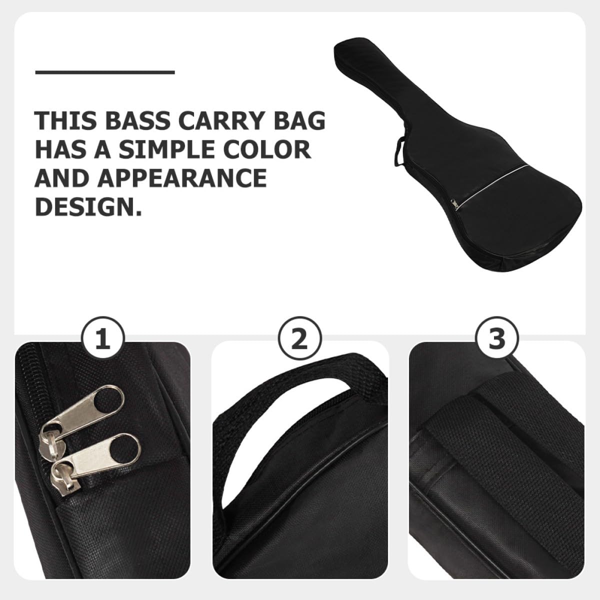 Borsa Portatile All'acqua Elettrico Resistente Oxford Basso per Manici con Tracolla Regolabile Design Semplice e Funzionale Protezione per Uso