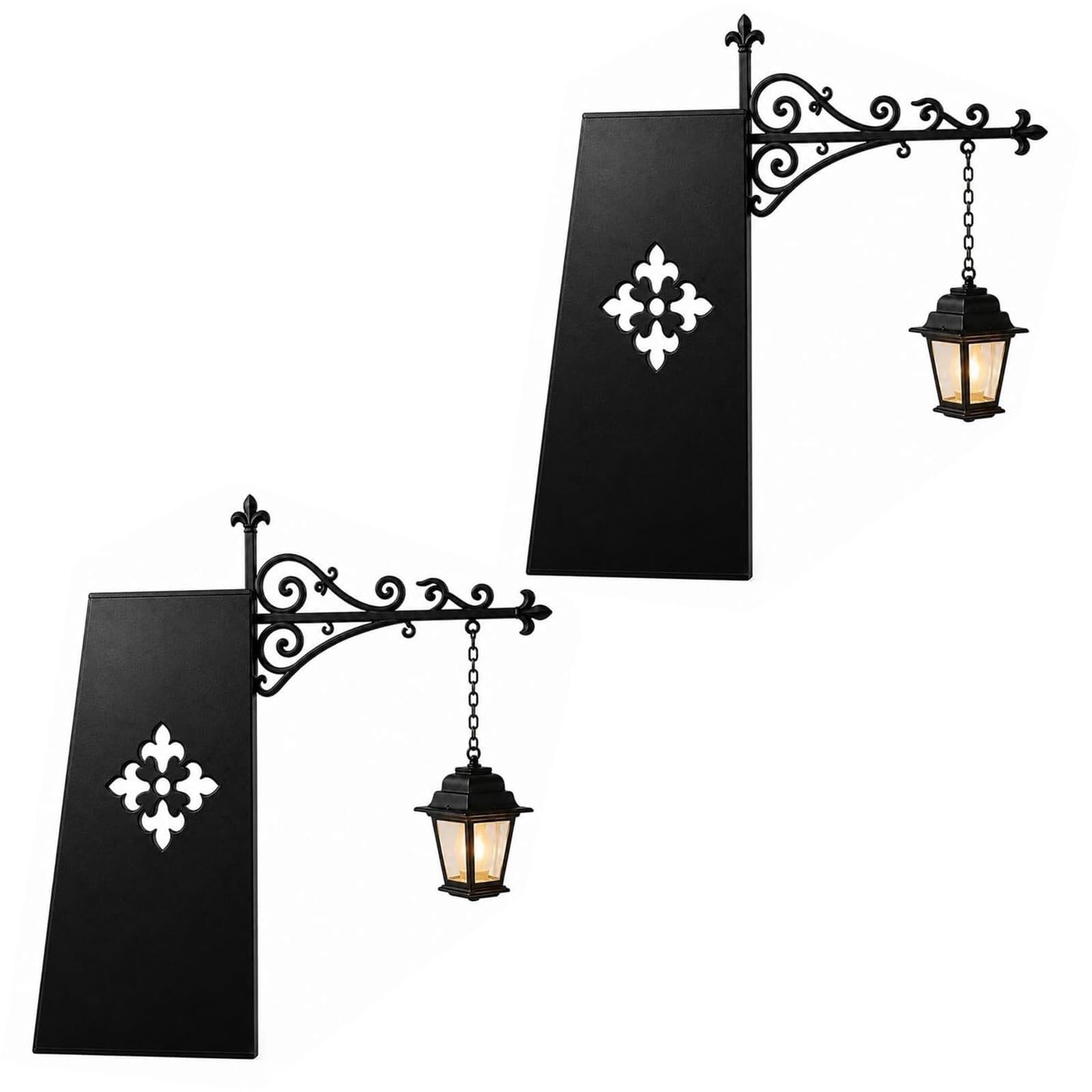 Linterna de biblioteca vintage, lámpara portátil para estantería, luz nocturna LED cálida, luz decorativa para rincón de lectura, adorno para rincón de libros, regalo para lectores(2pcs)