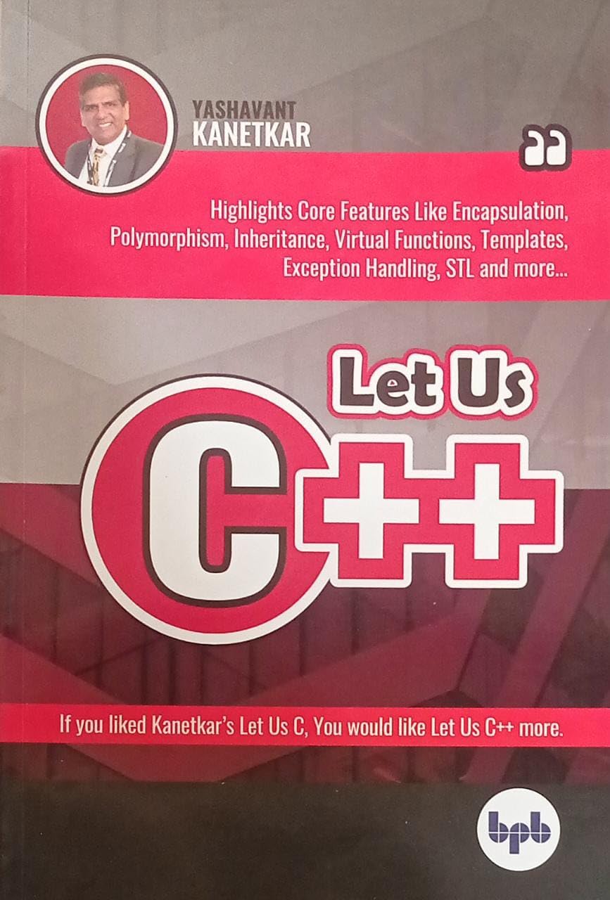 Amazon.in: Buy Let Us C++ By Yashavant Kanetkar Book Online at Low ...