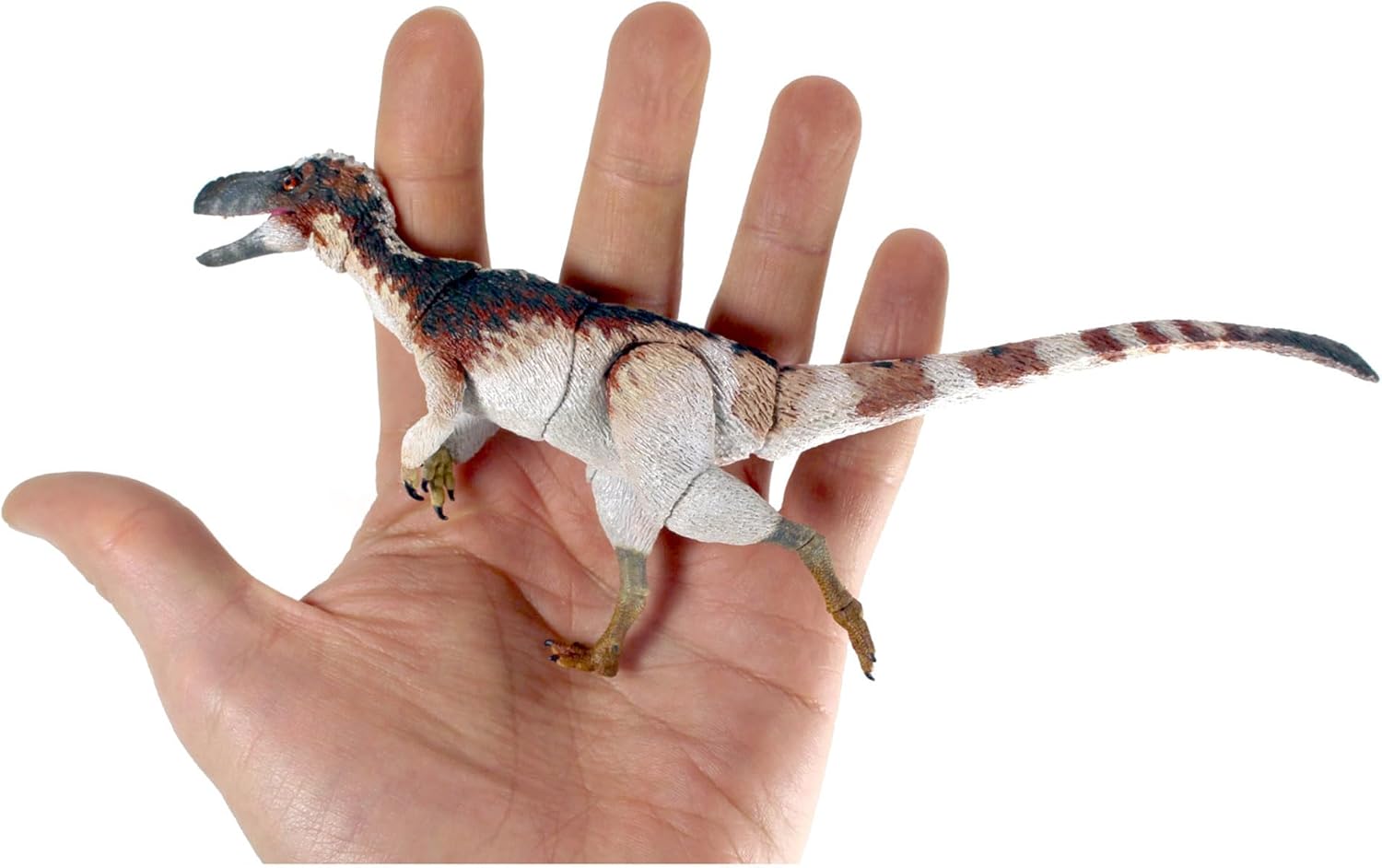 Beasts of The Mesozoic: Suskityrannus Hazelae - 1/18th Scale T-Rex Dinosaur Action Figure - 8" Articulated Collectible Miniature, Detailed Base
