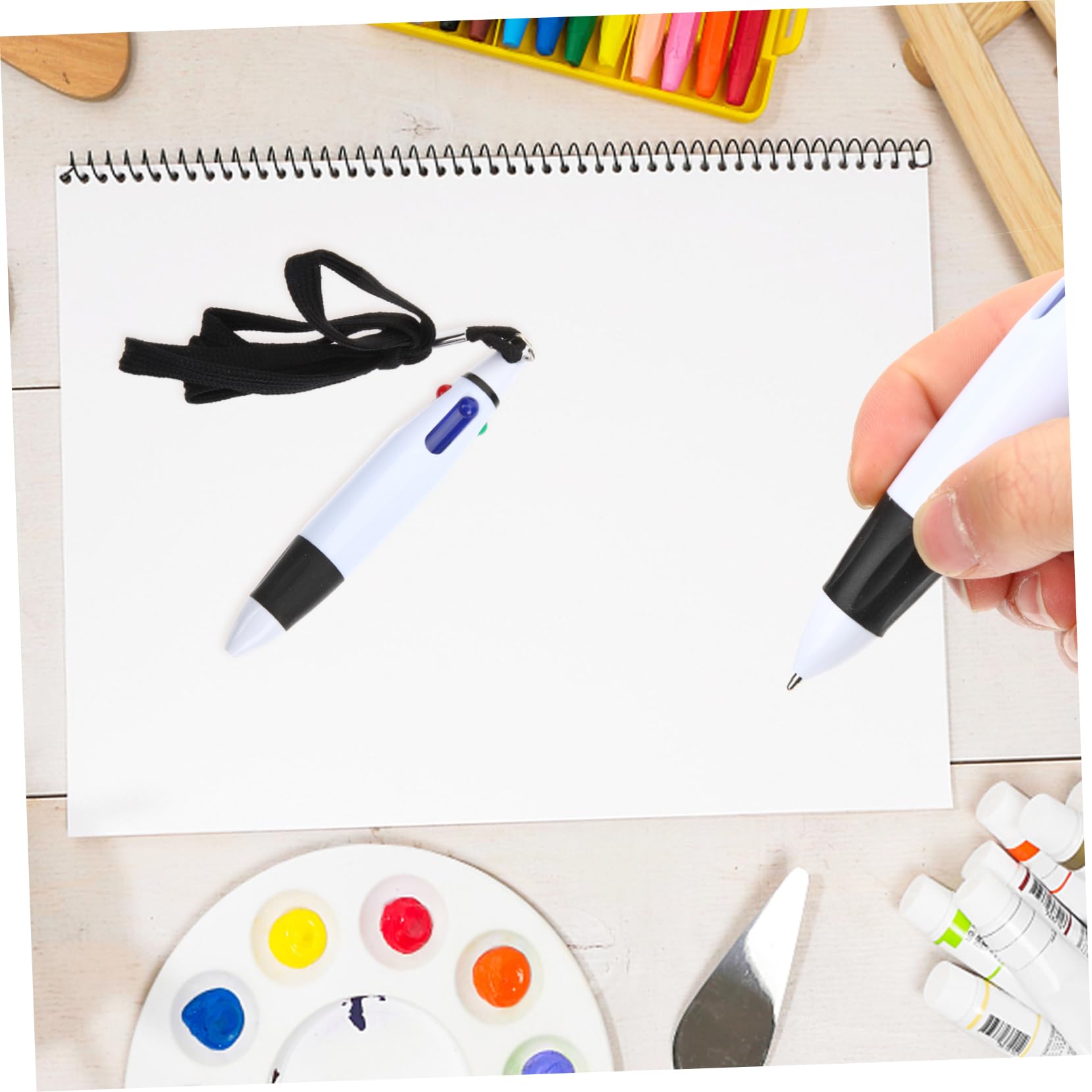 4 Ensembles Stylo À Bille The Office Merchandise Bureautique Fourniture Stylos Noirs Pointe Fine Indiquer Stylo Pour Enfants Cotillons Pour Les Enfants Plastique 10 Pièces * 4