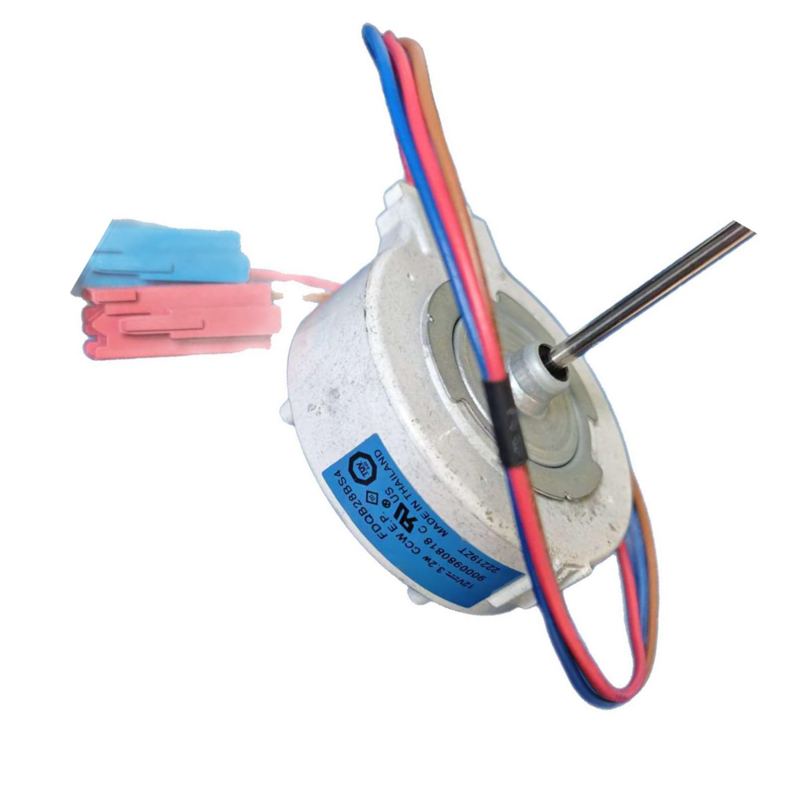 Tsophreniq Execution 12V Refrigerator Fan Motor Upgraded Temperature Homogeneity Decreased Power Consumption Metal Polystyrene Construction Device Replacement Parts