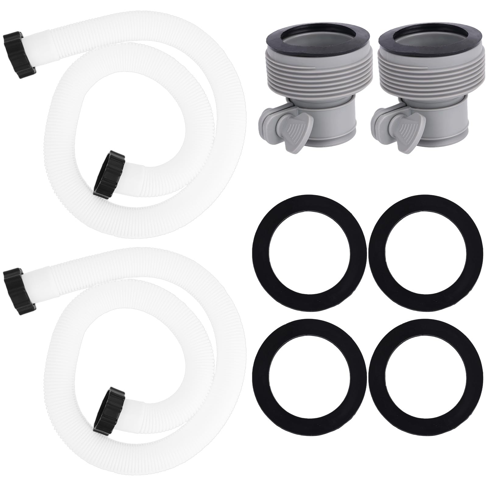 Tuyau de pompe de piscine fuyant ? Kit de conversion avec adaptateurs type B et joints