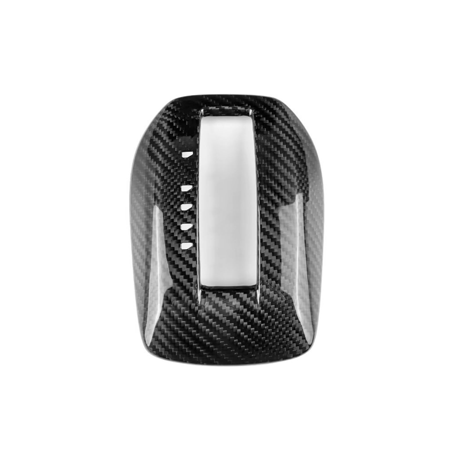 Interior Styling Sticker Real Hard Carbon Fiber Gear Shift Panel Interior Trim for Chevrolet for Camaro 2010 2011 2012 2013 2014 2015 Accessories Decoration(Black)